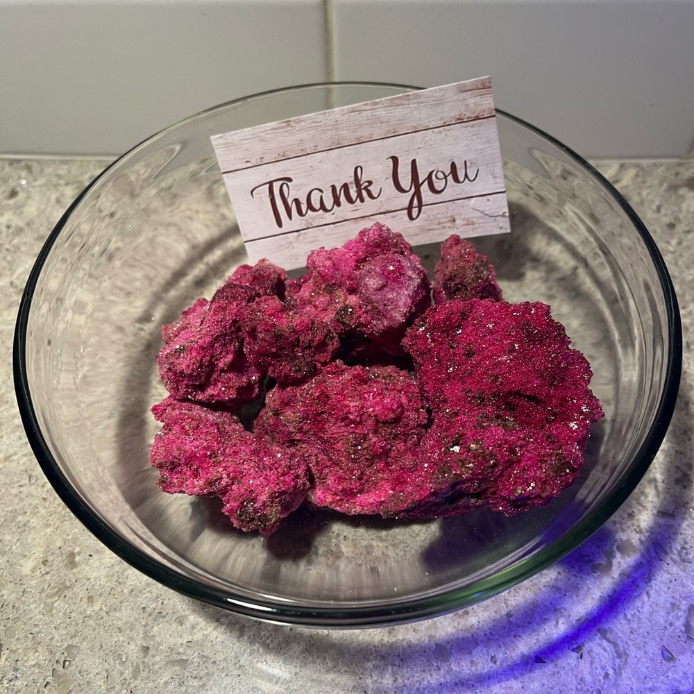 Raw Ruby with UV Flashlight - Picture 5 of 8